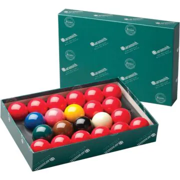 Aramith Premier Snookerballen SET diverse maten