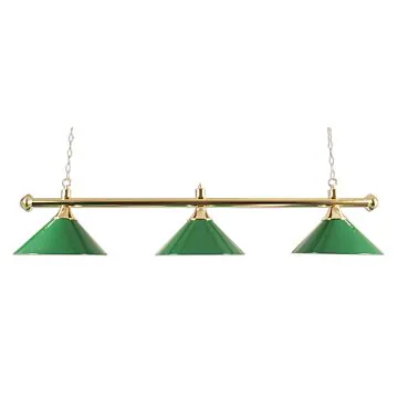 Biljart Lamp Set Groen 37 cm