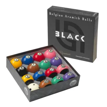 Aramith Black poolballenset 57,2mm 