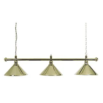 Biljart Lamp Set Messing 37 cm
