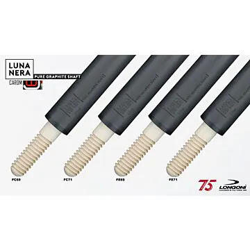 Luna Nera White Ferrule Woodjoint
